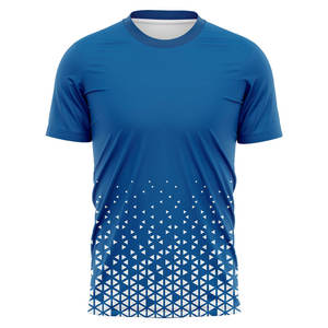 Men Sublimation Cotton T-Shirt Short Sleeve Premium Lightweight Quick Dry Breathable O-Neck Loose Fit Sports Wear OEM ODM - Product Image 5