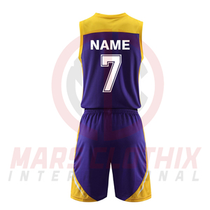 Uniforme de Baloncesto con MOQ Bajo, Ropa Deportiva Ligera, Diseño Personalizado para Equipos, Uniforme de Baloncesto para Clubes y Academias - Product Image 3