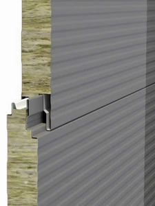 Panneau mural extérieur PROCK pour sandwich, moderne, résistant à l'eau, écologique, ignifuge, pour bâtiments industriels et entrepôts - Product Image 3