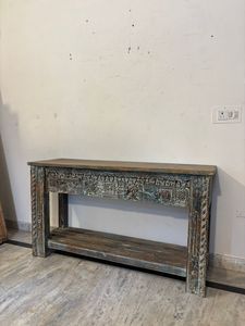 Table console en bois moderne de haute qualité pour salon, salle à manger, cuisine, décoration intérieure unique pour villa, bar, hôtel, chambre à coucher - Product Image 4