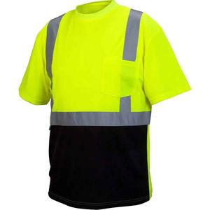 Camiseta de Trabajo de Seguridad de Manga Larga Reflectante de Alta Visibilidad con Logotipo Personalizado Serigrafiado para Hombre, Duradera, Impermeable y Resistente al Viento, de Poliéster - Product Image 6