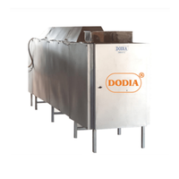 Machine industrielle de torréfaction de noix, automatique, en acier inoxydable, avec contrôle PLC, haute efficacité, équipement de traitement et de torréfaction des noix