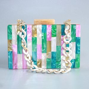 Pochette de soirée de luxe en résine cristalline pour femmes, accessoires de mode, modèle RR ENTERPRISES RR202514880 - Product Image 2