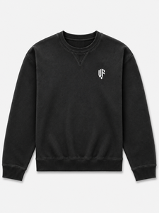 <span class=keywords><strong>Felpa</strong></span> da Uomo Nera con Collo Rotondo in <span class=keywords><strong>Pile</strong></span> con Logo Ricamato sul Davanti Abbigliamento Casual Autunnale - Product Image 1