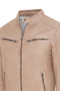 Chaqueta de Motociclista de Cuero Genuino Personalizada para Hombre, Chaqueta de Motocicleta Elegante, Fabricación Premium OEM ODM, Servicio de Muestras Disponible - Product Image 4