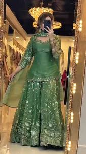 Presenting New Premium Quality With Embroidery Sequence Worked Top-Plazzo And Dupatta Set Fully Stitched Ready To Wear - Product Image 3