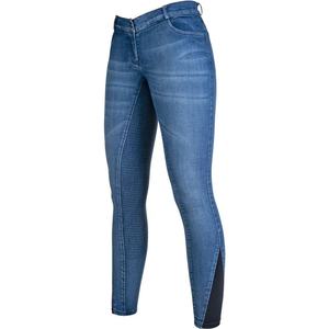 Pantalon en jean à imprimé de Silicone pour femme, collant cheval cheval Jodhpur, culotte en Denim, collection 2022 - Product Image 6