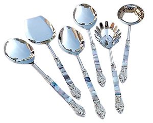 Great quality in reasonable price Decorative Stainless Steel Cutlery <b>Set</b> With Metal Handle For Banquet And Wedding Event - Product Image 2