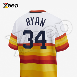 เสื้อเบสบอลผู้ชาย XEEP Customize รุ่น XC-BBU-28 แขนสั้น ระบายอากาศได้ดี ผลิตจากโพลีเอสเตอร์ พิมพ์ลายด้วยความร้อน คุณภาพสูง - Product Image 4