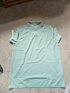 T-shirt d'été pour homme en soie glacée à séchage rapide et toucher frais, T-shirt fin à manches courtes pour affaires, haut décontracté élastique de couleur unie pour le sport - Product Image 2