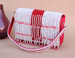 Pochettes Sacs de broderie HandBAG Accessoires de soirée tendance pour femmes PAR L'ARTISANAT DE LUXE À BAS PRIX - Product Image 4