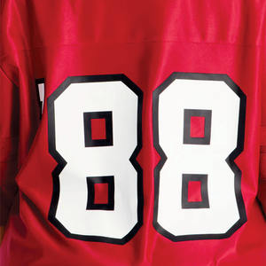 Camiseta de malla transpirable de alta calidad para mujer 2026, jersey de fútbol americano oversize con cuello en V, venta al por mayor, OEM, marca privada - Product Image 5