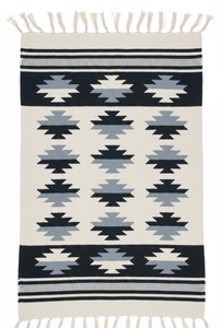 Wholesale Beautiful Cotton Handmade Washable Plush Floral Pattern Three Tone Color Floor <b>Rugs</b> for Home & <b>Camping</b> Use - Product Image 3