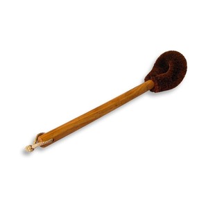 Household cleaning tool bathroom restroom <b>brush</b> with handle coconut coir fiber scrubber <b>brushes</b> - Product Image 1
