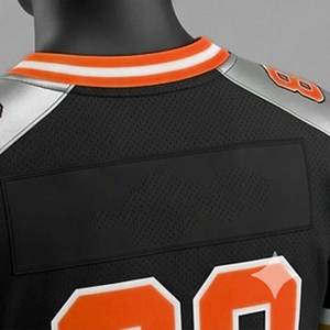 Camiseta de Fútbol Americano Personalizada, Elegante, Estampada y Transpirable, de Manga Corta, para Equipos Unisex, con Colores y Nombres de Equipos Personalizados - Product Image 6