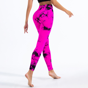 Legging de fitness à cordon de serrage, design robuste, en Spandex et Polyester, sublimation, séchage rapide, respirant, léger, prix raisonnable - Product Image 2