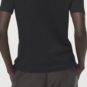 Camiseta ajustada para mujer, diseño que realza la figura, para compras al por mayor, colección de verano, camiseta con logo personalizado, tejido elástico premium. - Product Image 6