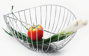 Le panier en fil métallique est idéal pour présenter des fruits colorés de manière attrayante et évite le surpeuplement, contribuant à la mûrissement uniforme des fruits. - Product Image 3