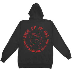 Sweat à capuche graphique personnalisé 450 g/m² style vintage urbain, séchage rapide, décontracté, pour l'hiver, impression sérigraphique - Product Image 2