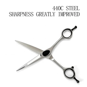 Tijeras de peluquero de acero inoxidable japonesas profesionales al por mayor con logotipo personalizado Uso del salón de belleza - Product Image 5