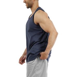 Camiseta sin mangas de algodón para hombre, deportiva de verano, 100% algodón, camiseta base sin mangas para hombres de mediana edad y mayores, camiseta interior de succión. - Product Image 6