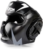 Protège-tête en cuir léger et durable pour le football, la lutte, le karaté, la boxe, avec protection des oreilles, design personnalisable, logo inclus