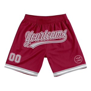 Wholesale Direct OMMIZ INDUSTRY Custom Red Black-<b>Old</b> Gold Authentic Throwback Basketball <b>Shorts</b> - Product Image 6