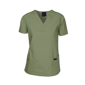 Tenues d'infirmière de luxe personnalisées de haute qualité en tissu jersey, ensembles de blouses unisexes pour usage hospitalier - Product Image 2