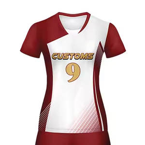 Uniformes Deportivos de Voleibol 7V7 al Por Mayor, de Primera Calidad, Transpirables, Estampados, sin Mangas, Personalizables - Diseña el Tuyo - Product Image 4