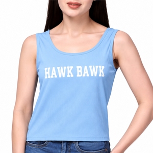 Camiseta sin Mangas para Mujer, Calidad Premium, Algodón Suave, Tejido Transpirable, para Gimnasio, Fabricación Directa de Fábrica, Personalizada - Product Image 1