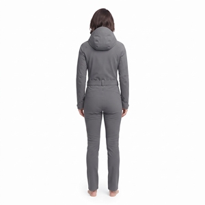 <b>Women</b>’s <b>One</b> <b>Piece</b> Winter <b>Ski</b> <b>Suit</b> Warm Waterproof Windproof Hooded Zipper Snowboarding Outdoor Wear - Product Image 2