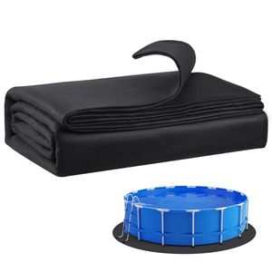 Telo di copertura per piscina rotonda da 15 piedi, extra spesso, riciclato, antiforatura, sicuro per piscine fuori terra - Product Image 1