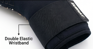 SUBHAY Professional Goalkeeper <b>Gloves</b> German Contact Latex Negative cut black Custom Brand Logo Match Level Gear - Product Image 5