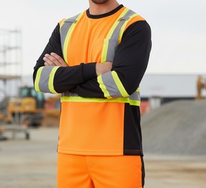 Camisa de Uniforme Reflectante Personalizada con Ajuste Cómodo para Uso Diario en Trabajos Industriales - Product Image 3