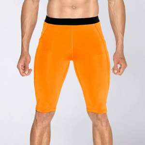 Pantalones Cortos de Compresión Elásticos y Transpirables para Hombre, Ropa Deportiva de Moda, Nueva Llegada, al Por Mayor, con el Mejor Servicio y Rendimiento - Product Image 1