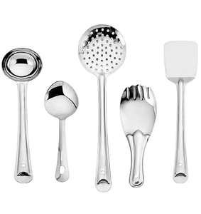 Stainless Steel Cooking Spoon Set hot Selling Manufacture Supplier <b>Kitchen</b> <b>Gadget</b> Cooking <b>Tool</b> - Product Image 5