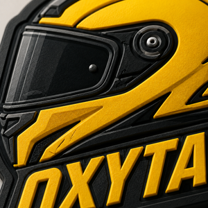 Parche Decorativo en Relieve de PVC 3D Oxytag para Casco de Motocicleta, Parche Adhesivo con Diseño, Precio al por Mayor, Parches Personalizados OEM - Product Image 4