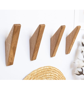 Professional Customized Wood <b>Hook</b> Hanger Elegant Home <b>wall</b> Organizer & Storage Solution Item <b>For</b> Clothes <b>Key</b> Caps Holder - Product Image 2