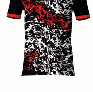 เสื้อยืดเจอร์ซีย์โพลีเอสเตอร์ 100% พิมพ์ลายด้านหน้าสุดเทรนดี้ น้ำหนักเบา ระบายอากาศได้ดี เหมาะสำหรับใส่ทุกวัน สไตล์สตรีทแวร์ - Product Image 4