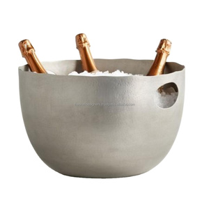 Enfriador de cerveza y vino de acero inoxidable de doble pared de alta calidad, whisky, champán, cubo de hielo para Bar, degustación de bebidas, venta al por mayor - Product Image 3