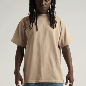 Camiseta Oversize Vintage Casual Holgada Estilo Streetwear Boyfriend para Entrenamiento de Manga Corta de Algodón - Product Image 1
