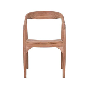 Chaise de salle à manger en bois massif naturel, mobilier scandinave moderne pour restaurant, café, hôtel, salle à manger à domicile, vente en gros OEM ODM - Product Image 2