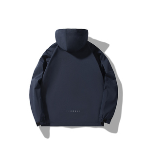 Custom Logo <b>Waterproof</b> Windproof Soft Shell <b>Jacket</b> Hooded Outdoor <b>Waterproof</b> Bomber <b>Jacket</b> for Men - Product Image 2