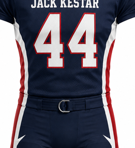 Custom American Football Uniforms for Teams – Premium Quality Fabric, Vibrant Sublimation Print, Professional <b>Game</b>-Day Look - Product Image 4
