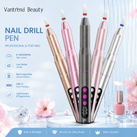 Professionele 35000RPM draagbare elektrische nagelboorpen, nagelvijlmachine voor beautysalons, oplaadbaar, OEM ODM groothandel