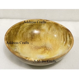 ชุดชามสลัดเรซิ่นคุณภาพสูง ช้อนสลัดเรซิ่นลายวนแบบพิเศษ ชุดภาชนะสำหรับรับประทานอาหาร อุปกรณ์ครัว ชุดอาหารบนโต๊ะ ชามเสิร์ฟ จานเสิร์ฟ - Product Image 3