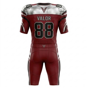Wholesale Custom Logo Premium American Football Uniform Set Men's High-Performance Breathable Mesh Jersey and <b>Padded</b> Pants - Product Image 2