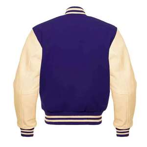 PLAYER'S POINT Veste polaire unisexe à fermeture éclair intégrale, col montant, bleu uni, manches longues, décontractée, pour le printemps, imperméable et coupe-vent - Product Image 2