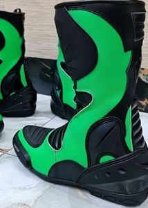 Bottes Chelsea en PVC de haute qualité, chaussures de moto à la cheville, nouveau design, usage extérieur - Product Image 4