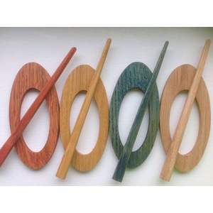 Épingle à cheveux en bois durable faite à la main, artisanat en bambou et en bois, accessoire pour cheveux - Product Image 1